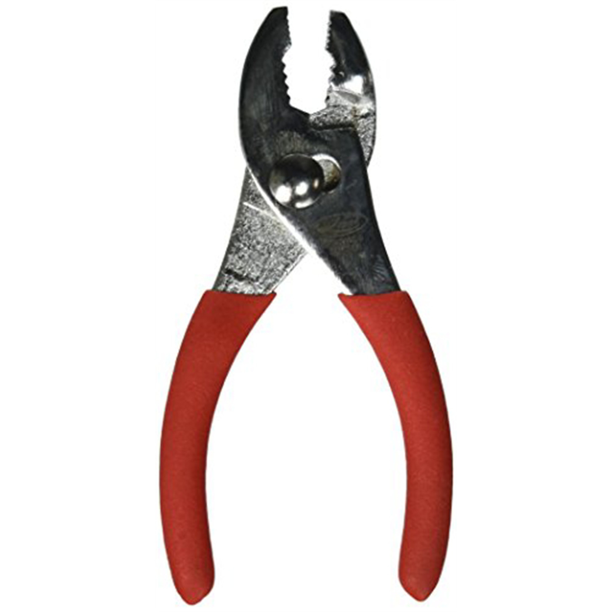 K Tool International Slip Joint Pliers — 4in., Chrome Vanadium Steel, Red Handle, Model# KTI53004